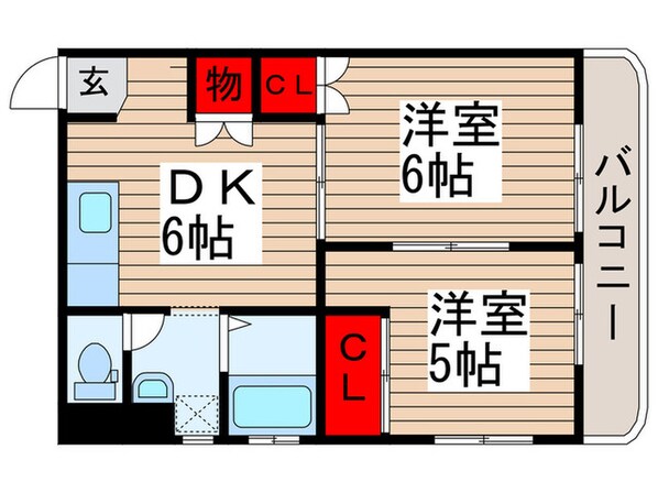 南柏ビルの物件間取画像